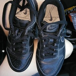 Black air Force 1s
